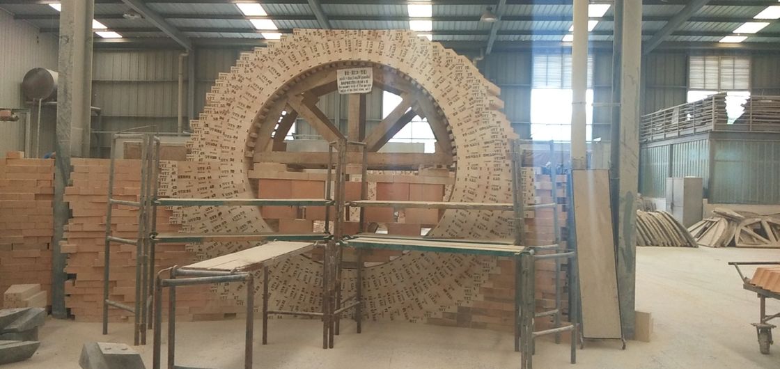 よりよい熱伝導性SK36はIron-Makingの高炉の熱い送風ストーブのための煉瓦を予め組み立てる